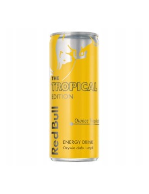 Red Bull Napój energetyczny owoce tropikalne 250ml