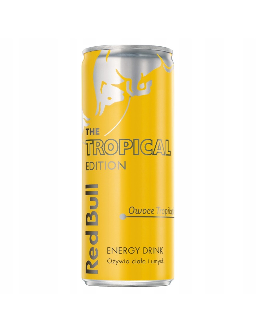 Red Bull Napój energetyczny owoce tropikalne 250ml