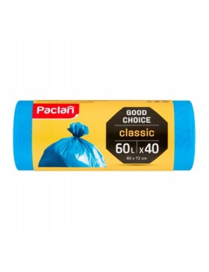 Paclan Universal Classic Worki na śmieci 60l 40szt