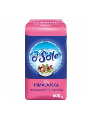 o'Sole Sól himalajska drobnoziarnista 600 g
