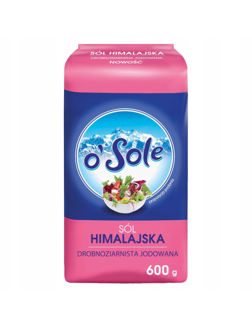 o'Sole Sól himalajska drobnoziarnista 600 g