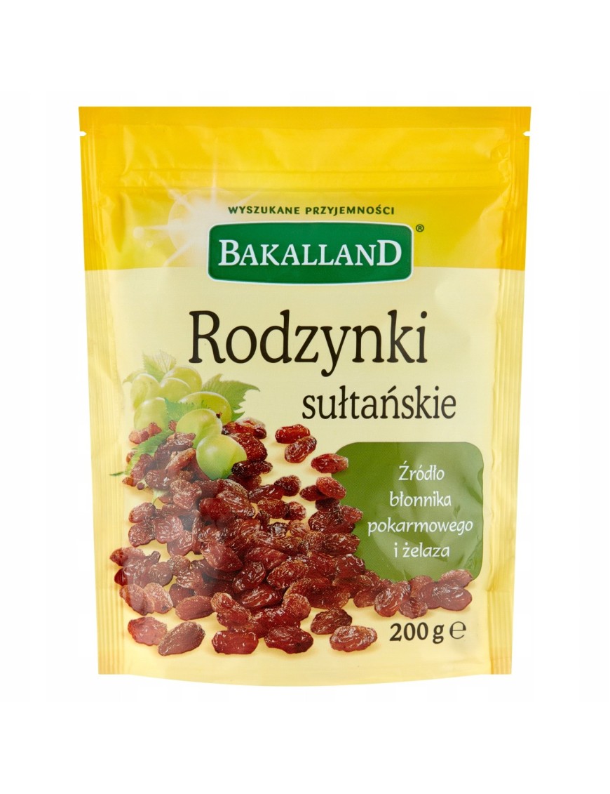 Bakalland Rodzynki sułtańskie 200 g