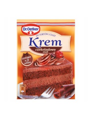 Dr. Oetker Krem do tortów i ciast smak czekoladowy
