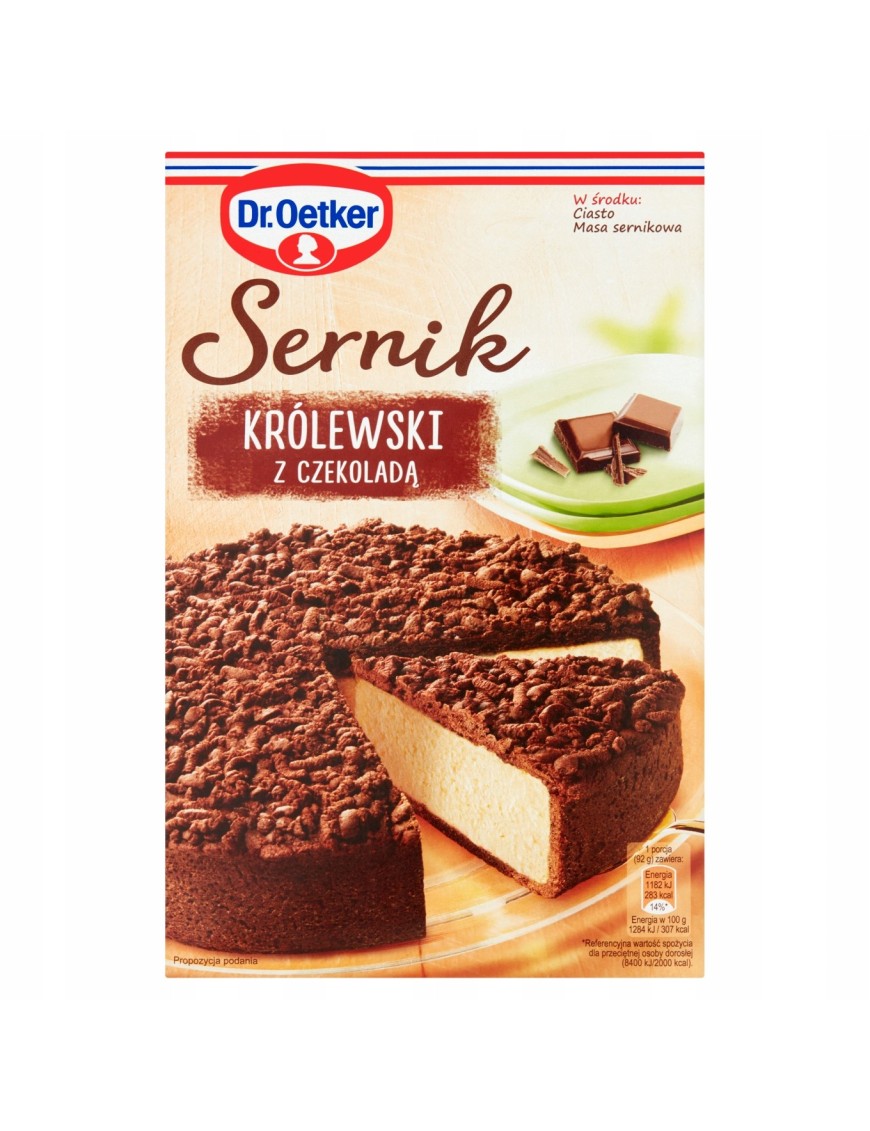 Dr Oetker Sernik królewski z czekoladą 520g