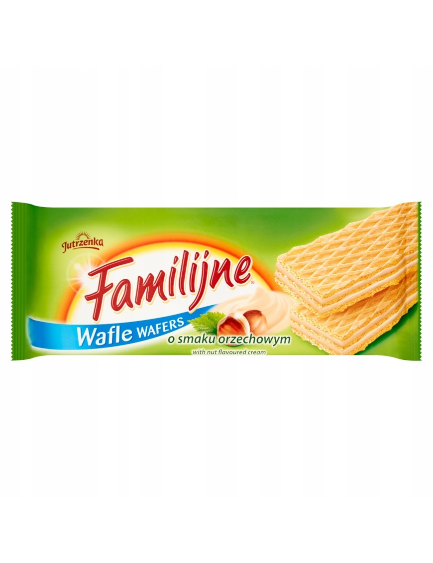 Familijne Wafle o smaku orzechowym 180 g