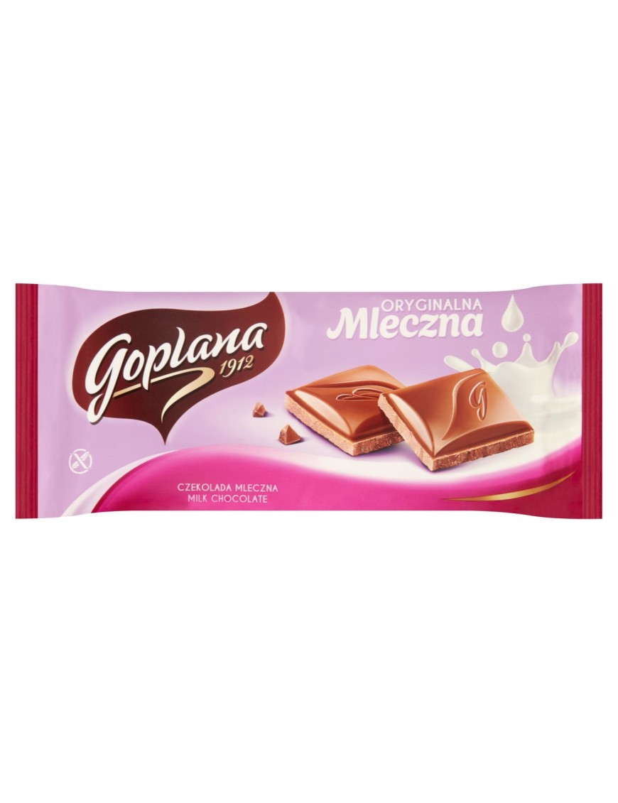 Goplana Oryginalna mleczna Czekolada 90 g