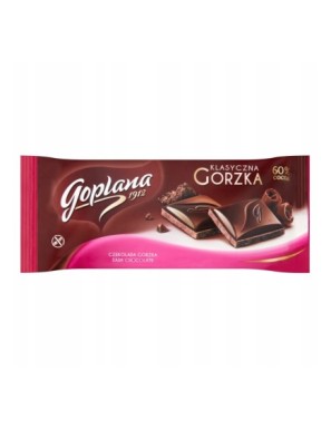 Goplana 60% Cocoa Klasyczna gorzka Czekolada 90 g