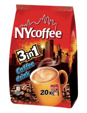 NY Coffee 3in1 torba 20 x 17g