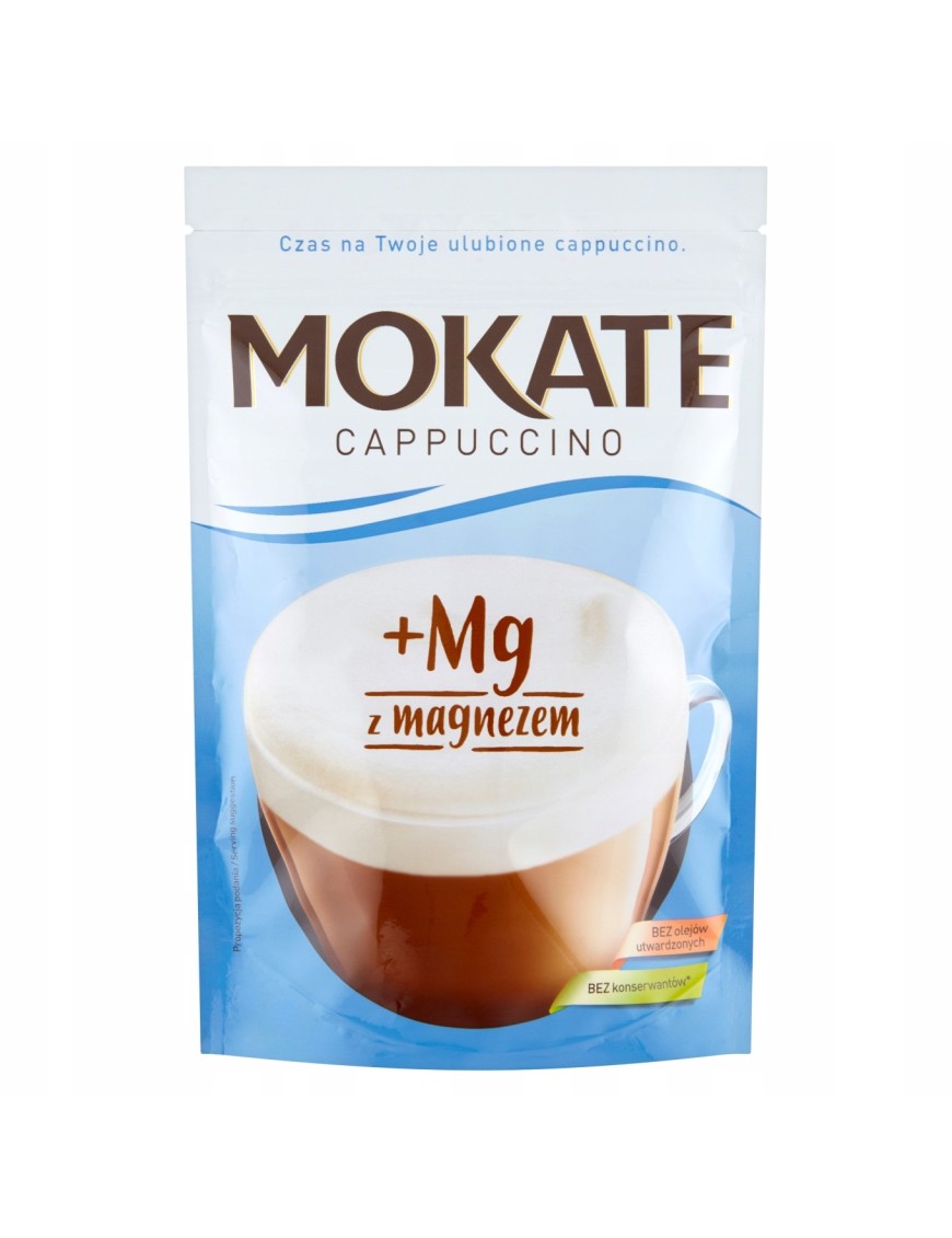 Mokate Cappuccino z magnezem 110g