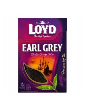 Loyd Earl Grey Herbata czarna liściasta 100 g