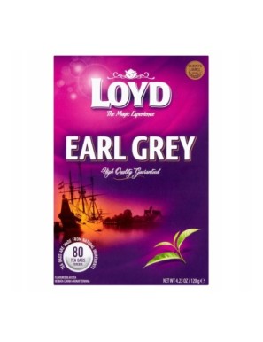 Loyd Earl Grey Herbata czarna aromatyzowana 120 g