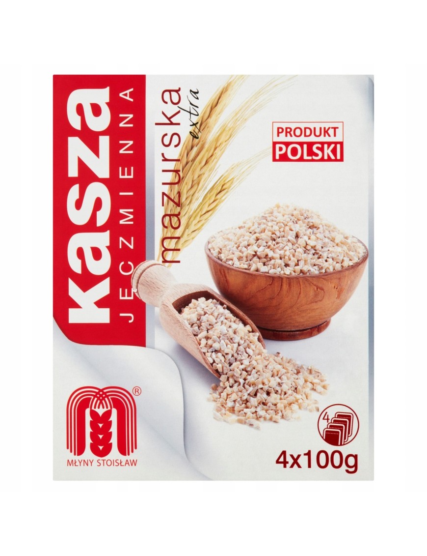 Młyny Stoisław Kasza jęczmienna mazurska 400 g