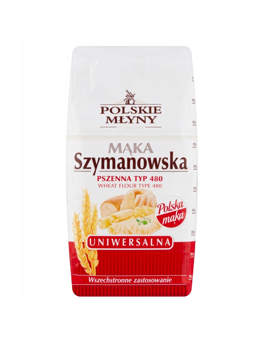 Polskie Młyny Mąka Szymanowska pszenna typ 480 1kg
