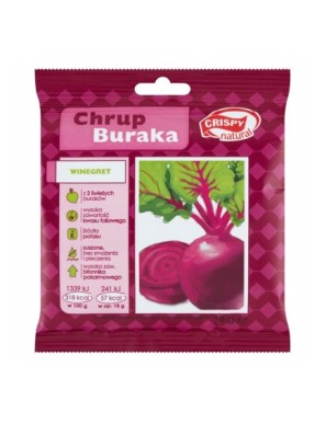 Crispy chipsy z buraka o smaku winegret 18 g