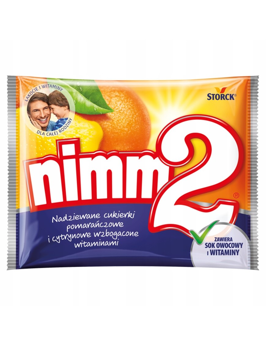 nimm2 Nadziewane pomarańczowe i cytrynowe 90 g