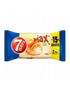7 Days Max Croissant z nadzieniem waniliowym 110 g