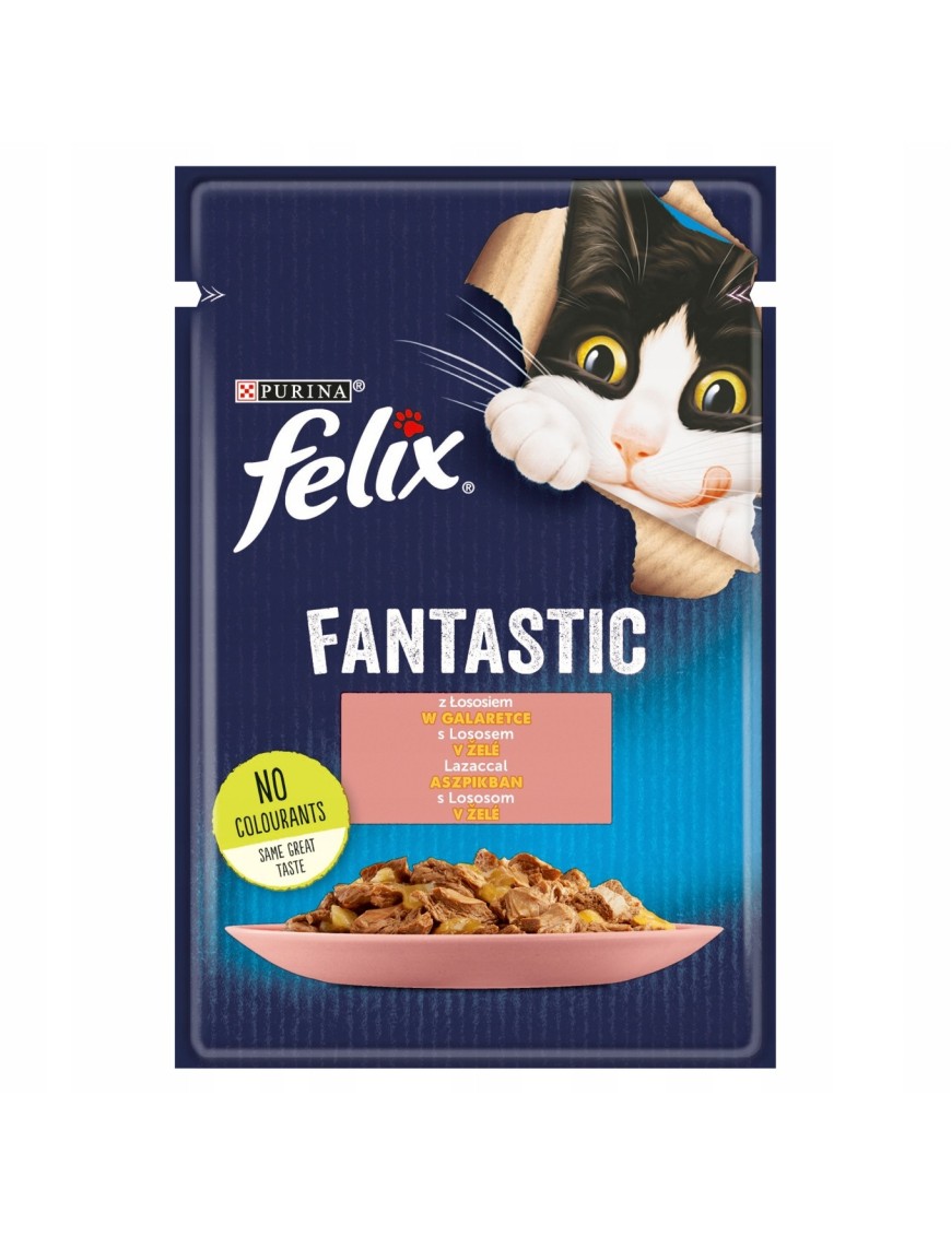 Felix Karma dla kotów z łososiem w galaretce 85 g