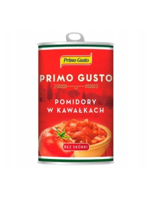 Primo Gusto Pomidory krojone bez skórki 400 g