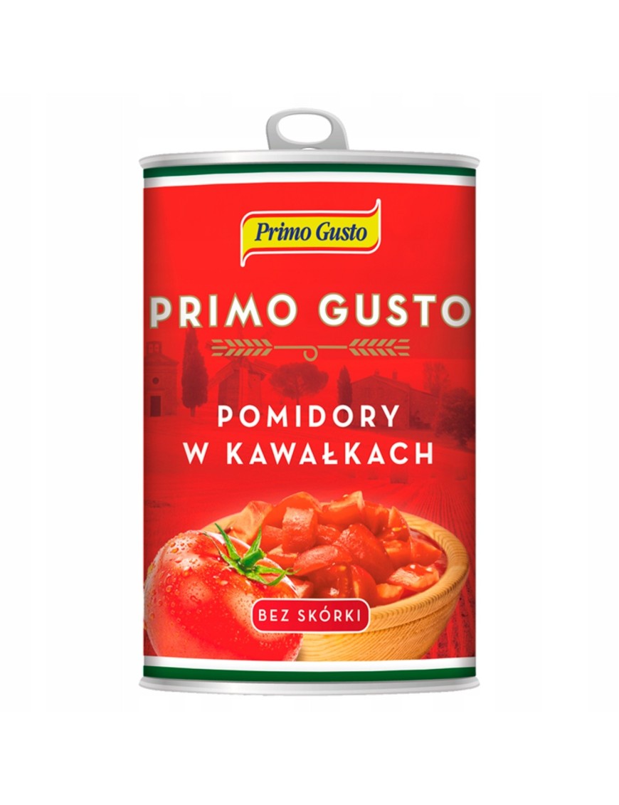 Primo Gusto Pomidory krojone bez skórki 400 g