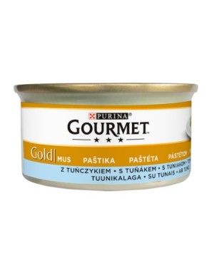 Gourmet Gold Karma dla kotów mus z tuńczykiem 85 g