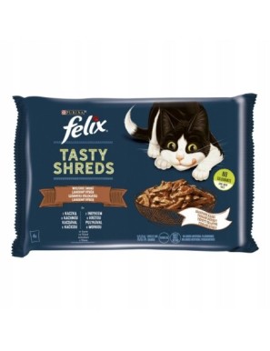 FELIX TASTY Mix karmy dla kotów Kaczka Indyk