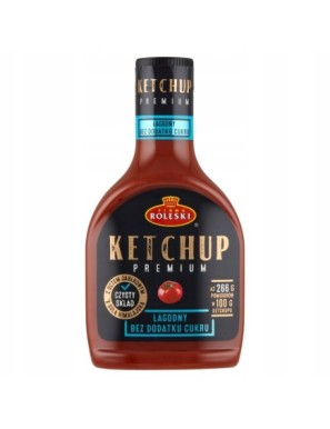 Roleski ketchup premium bez cukru 425 g