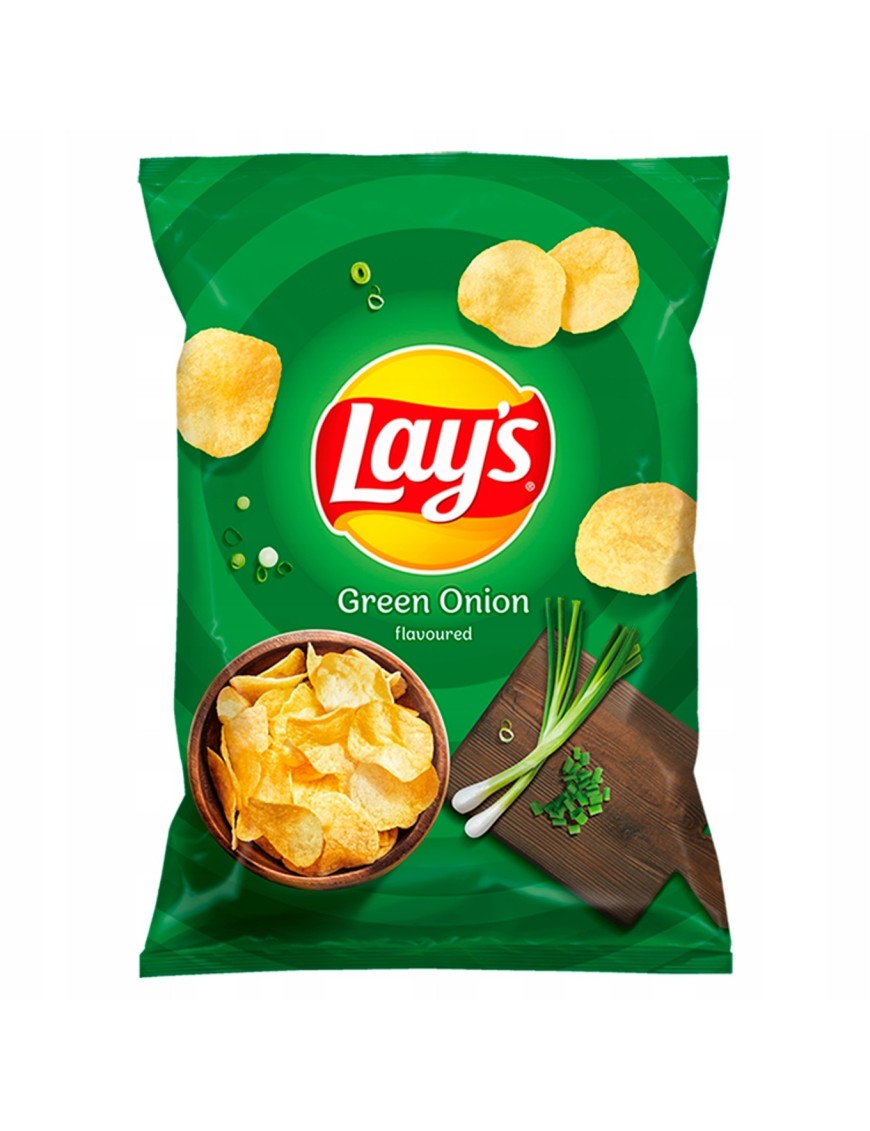 Lay's Chipsy o smaku zielonej cebulki 40 g
