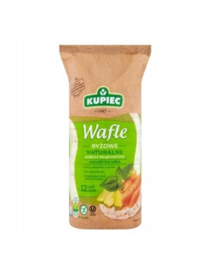 Kupiec Wafle ryżowe naturalne 120 g (12 sztuk)