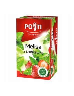 Posti Melisa z truskawką Herbatka ziołowo-owocowa