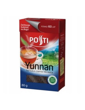 Posti Yunnan Herbata czarna liściasta 80 g