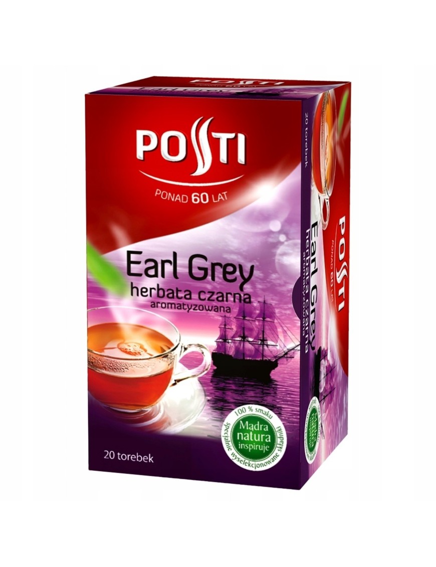 Posti Earl Grey Hebata Czarna 30 G 20T