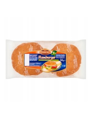 Oskroba Hamburger Pieczywo pszenne 240 g 4szt