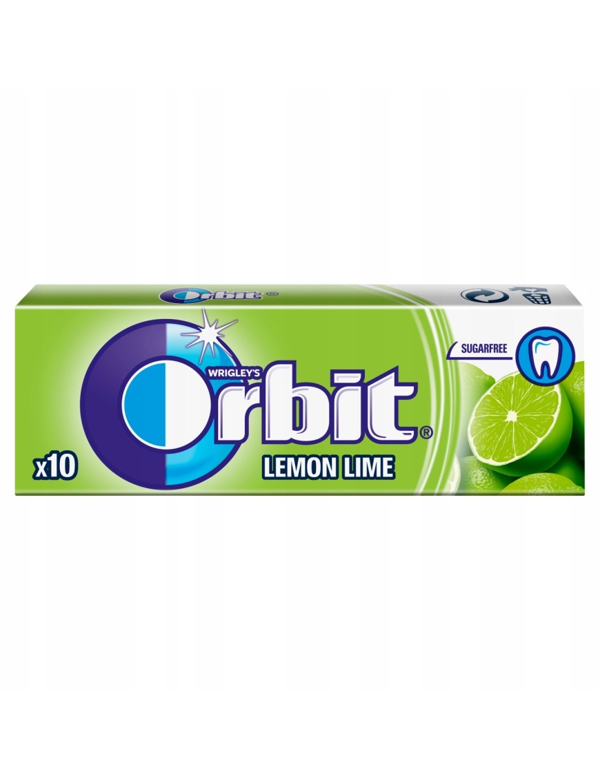 Orbit Lemon Lime Guma do żucia bez cukru 14 g