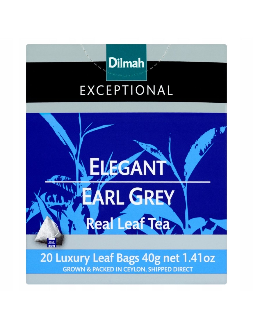 Dilmah Exceptional Czarna herbata bergamot 40g 20T