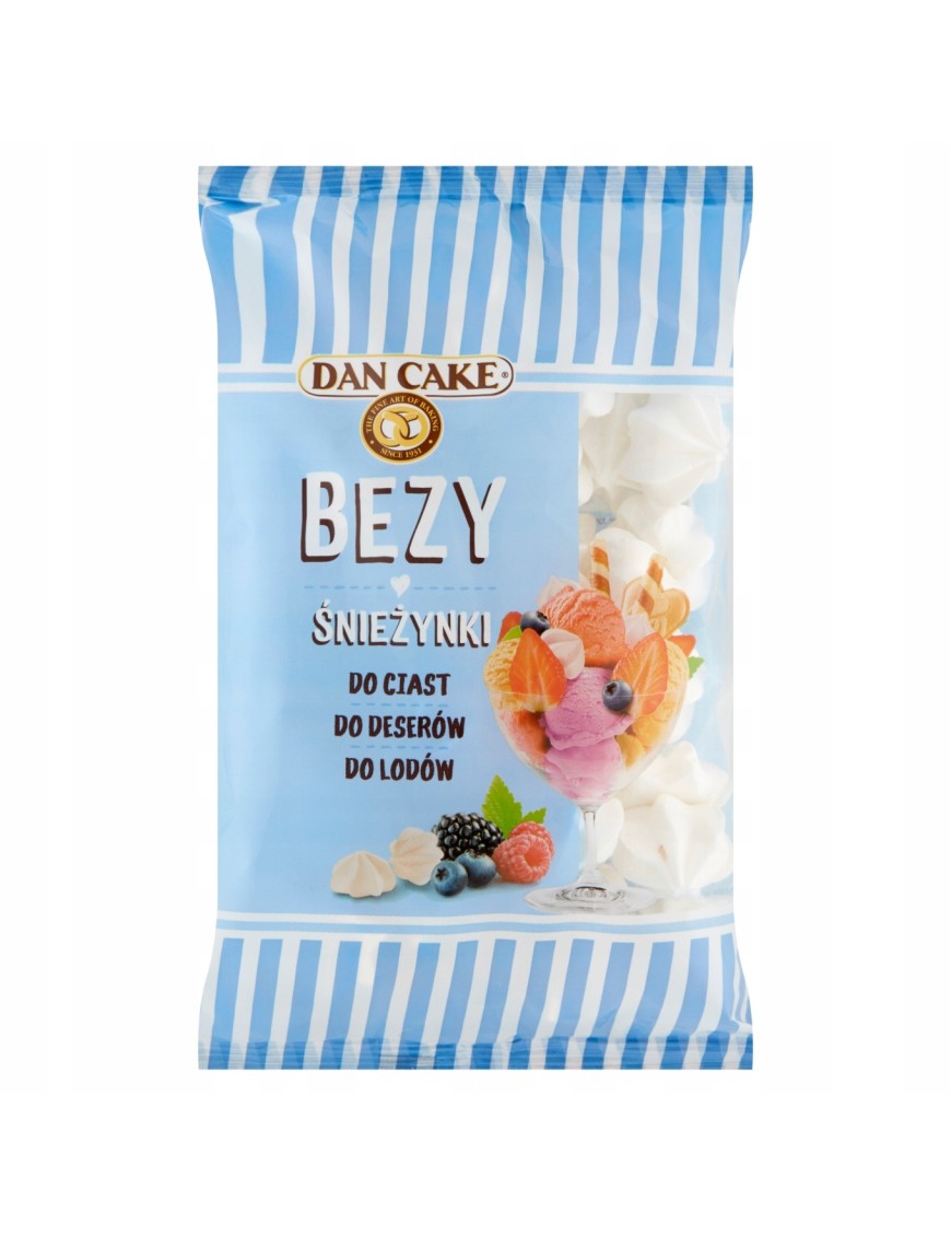 Dan Cake Bezy śnieżynki 100 g