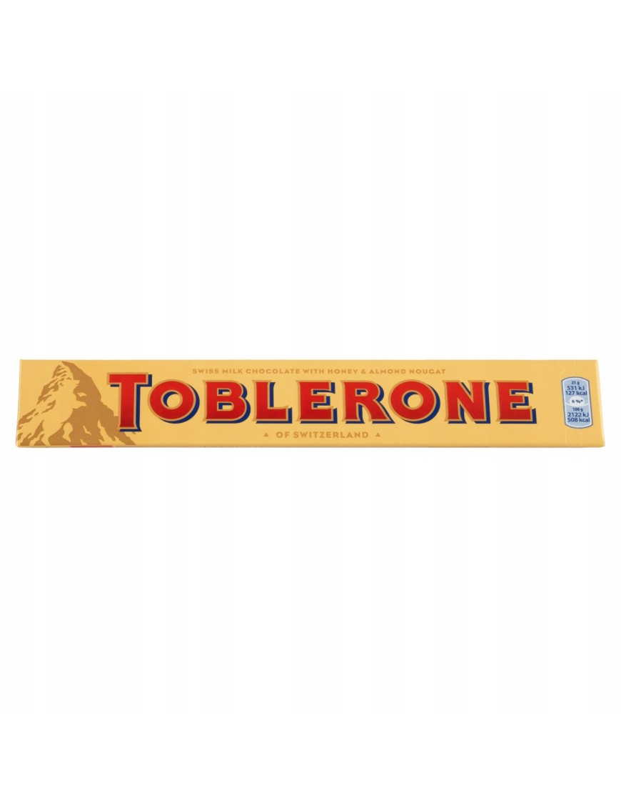 Toblerone czekolada mleczna z nugatem 100 g