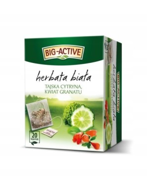 Big-Active Herbata Biała z Cytryną i Granatem 20T