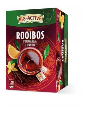 Big-Active Herbatka Rooibos Pomarańcza i Wanilia