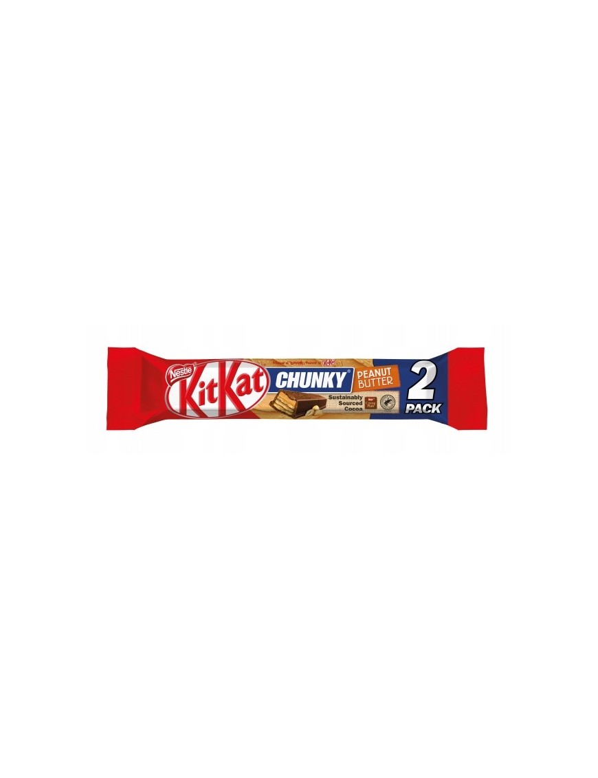 KitKat Chunky Peanut Butter 2-Pack 68g