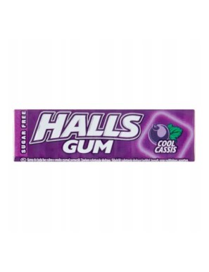 Halls Gum Guma do żucia o smaku czarnej porzeczki