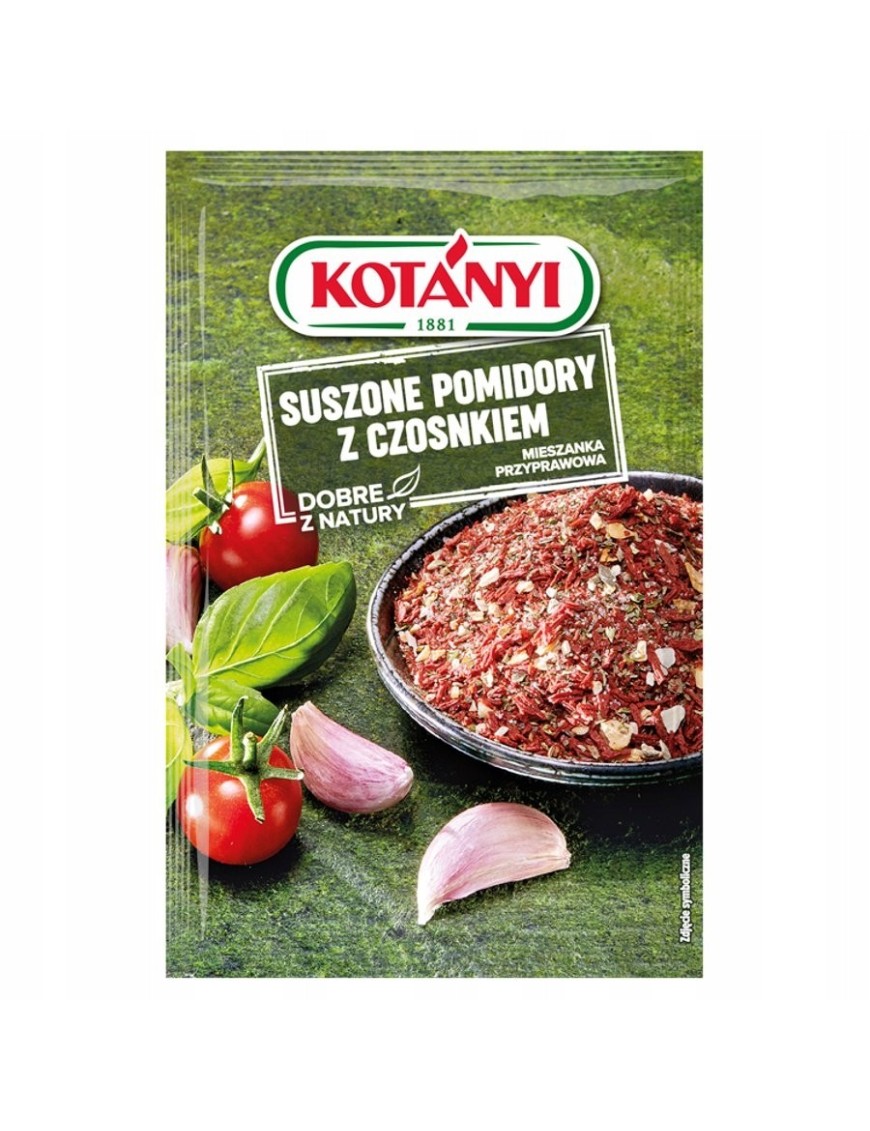 Kotányi Suszone pomidory z czosnkiem mieszanka 22