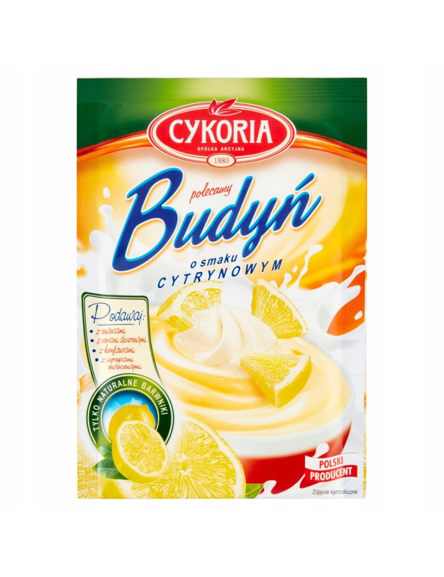 Cykoria Budyń o smaku cytrynowym 40 g