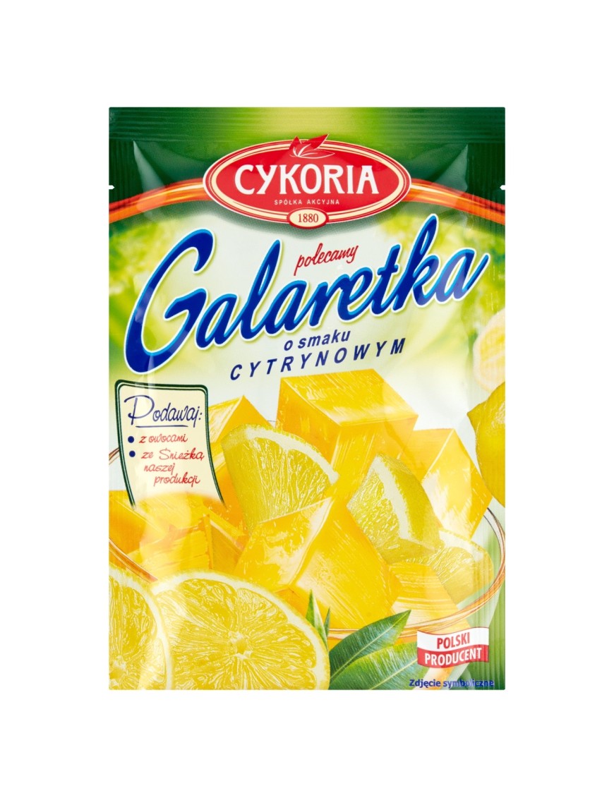 Cykoria Galaretka o smaku cytrynowym 75 g