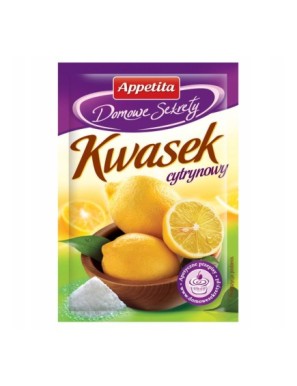 Appetita Domowe Sekrety Kwasek cytrynowy 20 g