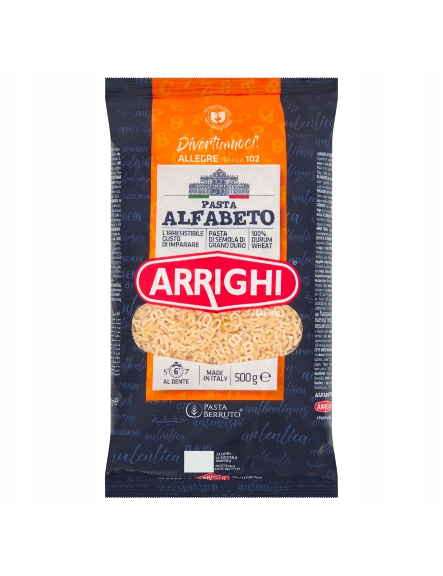 Arrighi Alfabeto Makaron 500 g