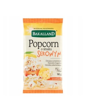 Bakalland Popcorn o smaku serowym 90 g