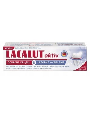 Lacalut Aktiv łagodne wybielanie 75 ml