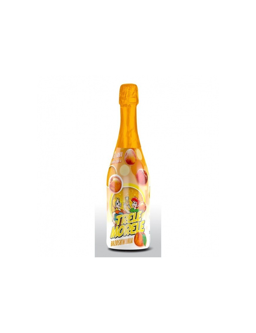 Trele Morele 750 ml- smak brzoskwiniowy