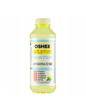 Oshee Vitamin Water Napój cytrynowo-miętowy 555 ml
