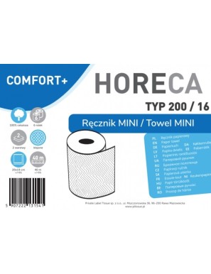 HORECA Ręcznik papierowy mini typ 200/16 40m 6R